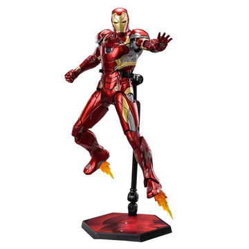 Hiplay Zd Toys Collectible Figure Full Set: Anniversary Series Non-Luminous Version: Iron Man Mk6 (1906-06), 1:10 Scale Miniatur