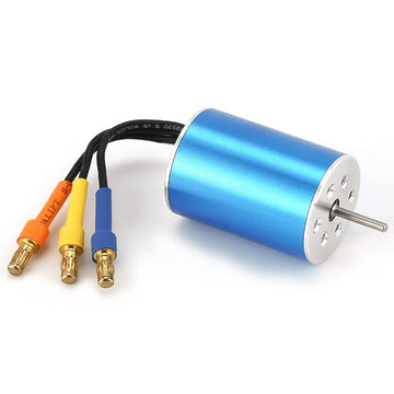 KingVal Replacement 2430 5800KV Waterproof Sensorless Brushless Motor Shaft 2mm Compatible with 1/16 1/18 RC Car