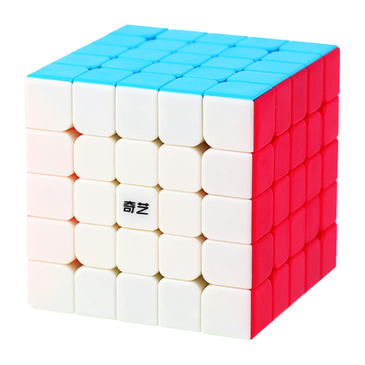 BestCube 5x5 Speed Cube Puzzle Toy - QiZheng S Model, Stickerless, Durable Abs Material