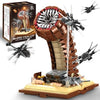 Sandworm Building Blocks Set for Boy 8-12  Comes with Suspended Ornithopter Building Blocks Toy  Creative Building Blocks mature-themed Gift Idea for Movie Fans  1688Pcs