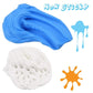 2 Pack Butter Slime Kit Soft Cotton Putty DIY Sludge Toys for Girls Boys Blue White Premade Butter Slime for Kids Party Favors(100ML Each*2)