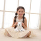 Apricot Lamb Plush White Polar Bear Stuffed Animal - Soft Cuddly Toy, 8 Inches, Perfect for Kids