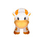 One Dozen (12) 2'' Rubber Bath Toy Animals (Cows)