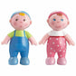 HABA Little Friends Babies Marie & Max - 2.5 Twin Baby Dollhouse Toy Figures (2 Piece Set)