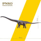 PNSO Dinosaur Museums Series Mamenchisaurus Model, 12.75" Plastic, 1:45 Scale