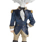 Royal Bobbles George Washington Bobblehead  enhanced Polyresin Lifelike Figure  Unique Serial Number  Exquisite Detail