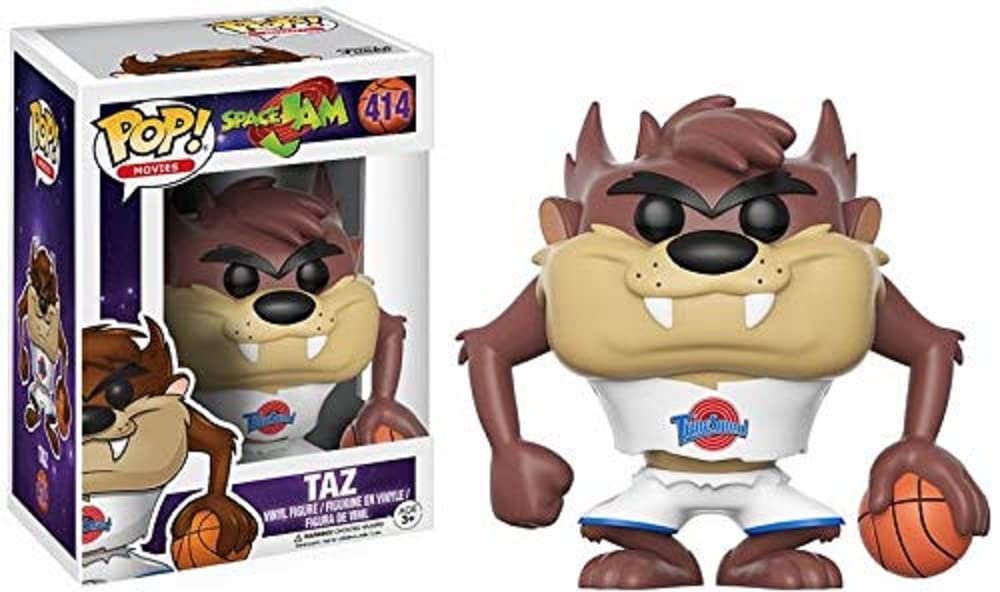 Funko POP Movies Taz Action Figure, 3.75" Vinyl, Multicolor, Model 12429, Styles May Vary