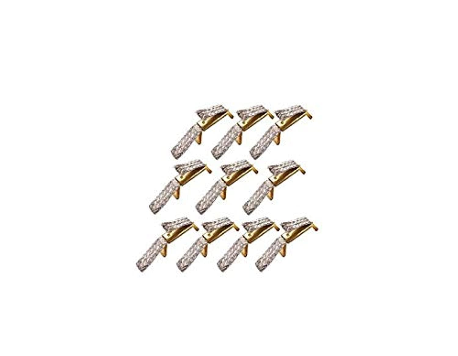 Carrera ''Go'' Slot Car Parts - 1/43 Double Contact Brushes - 10 Pcs (61510)