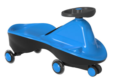 Joybay Sports Collection Premium Led-Wheel Swing Car Ride On Toy (Ocean Blue, Come Fully Assembled)
