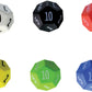 Teacher Created Resources 12 Sided Dice, Pack of 6, Assorted Colors, Plastic, 1" x 1-1/2", Model TCR20806