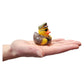 Cool Rubber Ducks (2') Standard Size. (12 Pack) Cute Duck Bath Tub Pool Toys. (Aviator Rubber Ducks)