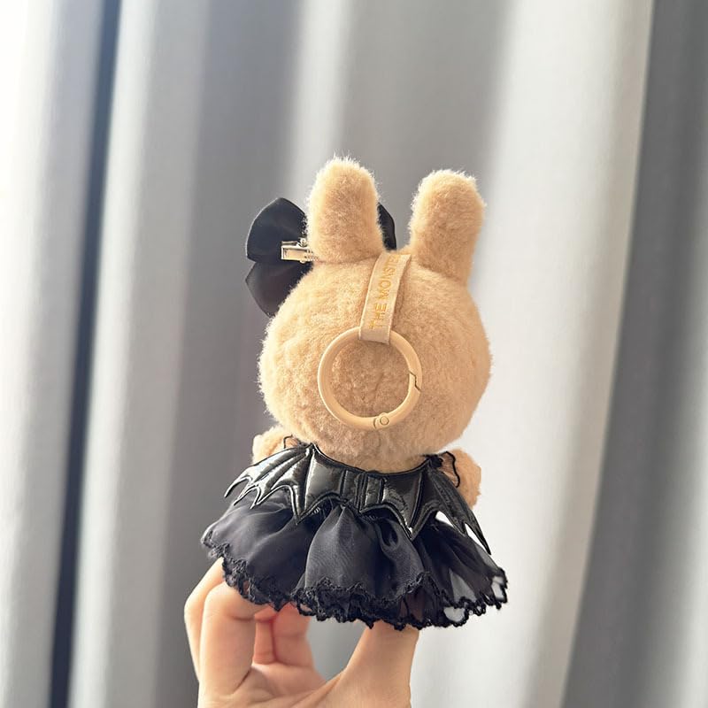 Jrelecs Clothes For Labubu Series 17Cm Dolls Strap Skirt & Hair Decorations For 17Cm Dolls - Premium Collector'S Adjustable Outf