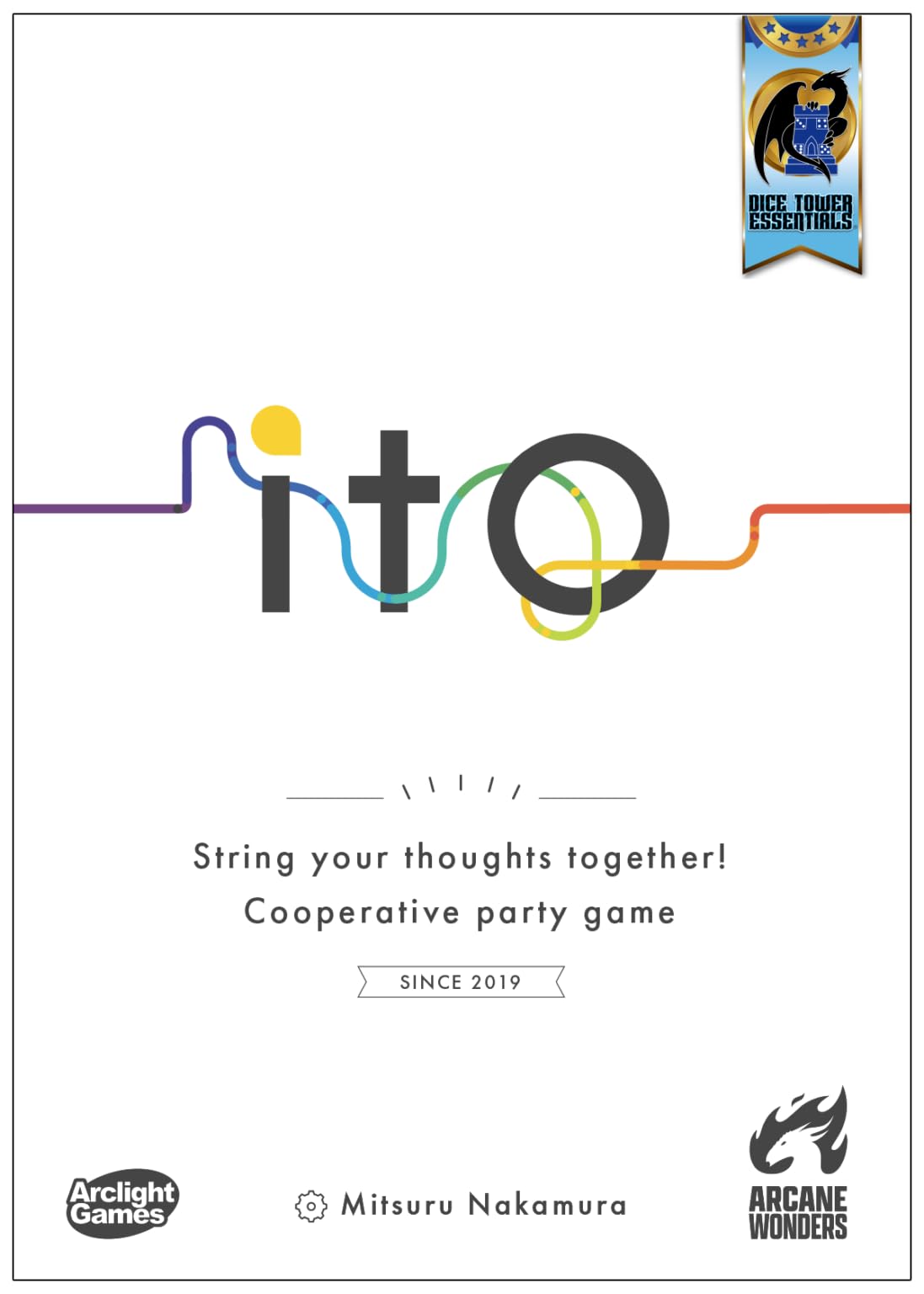 Arcane Wonders ito Strategy Card Game for 2-8 Players, Ages 8+, Cardstock, Model AWGDTE20IT