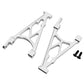 TOP SPEED RC WORLD Alloy Rear Shock Tower Set Silver for Hpi Rovan Km Baja 5B 5T 5SC