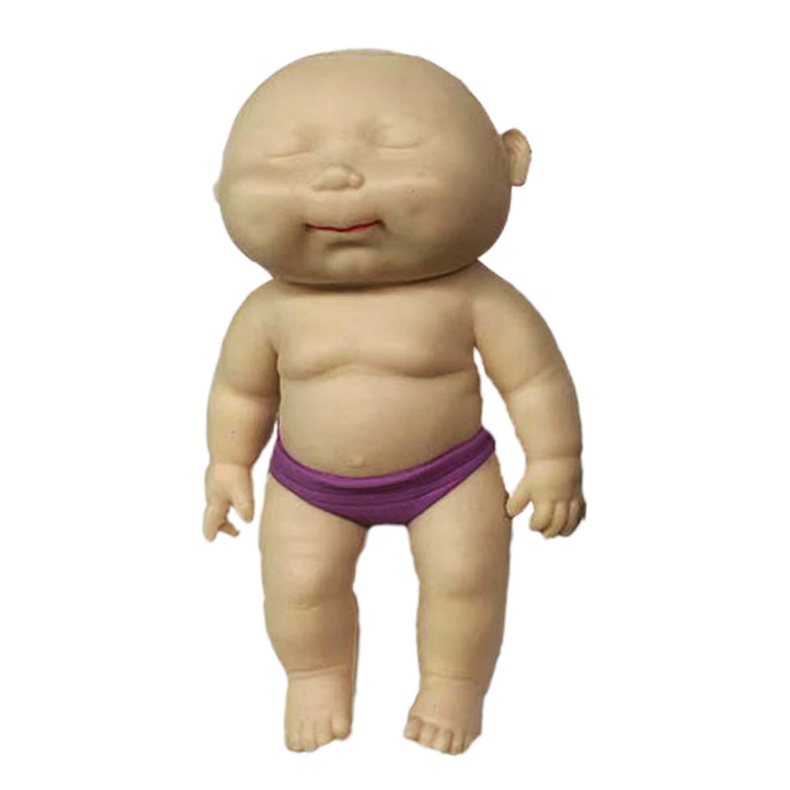Bnf Tpr Squeeze Toy Doll Soft Sensory Activities For Kids, Friends, Adults Skin Color | Toys For Baby