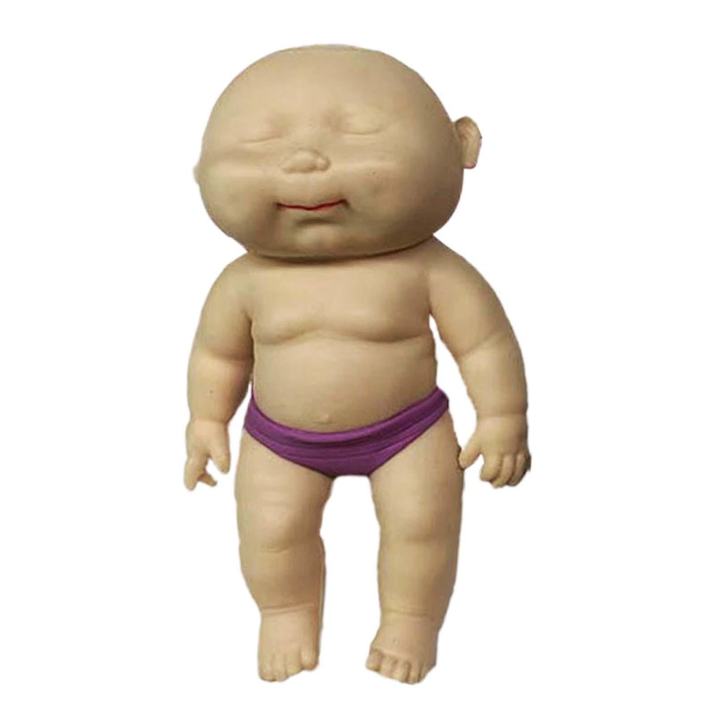 Calandis Tpr Squeeze Toy Doll Soft Sensory Activities For Kids, Friends, Adults Skin Color | Toys For Baby