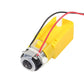 AEDIKO 8pcs TT Motor Dual DC 3-6V Gearbox Motor 200RPM Ratio 1:48 Shaft Motor with 2.54mm Wire for Arduino DIY Smart Car Robot