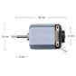 Topoox 6 Pack DC 1.5-3V 15000RPM Mini Electric Motor for DIY Toys  Science Experiments