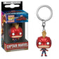 Funko Pop! Keychain Marvel: Captain Marvel Masked Toy, Multicolor