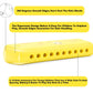 Crafteem Colored Harmonica For Kids And Beginners - Easy-To-Learn Key Of C Instrument - Portable And Lightweight.