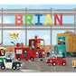 Personalized Jigsaw Puzzle For Kids, 24-Piece - I See Me! (Construction Trucks)