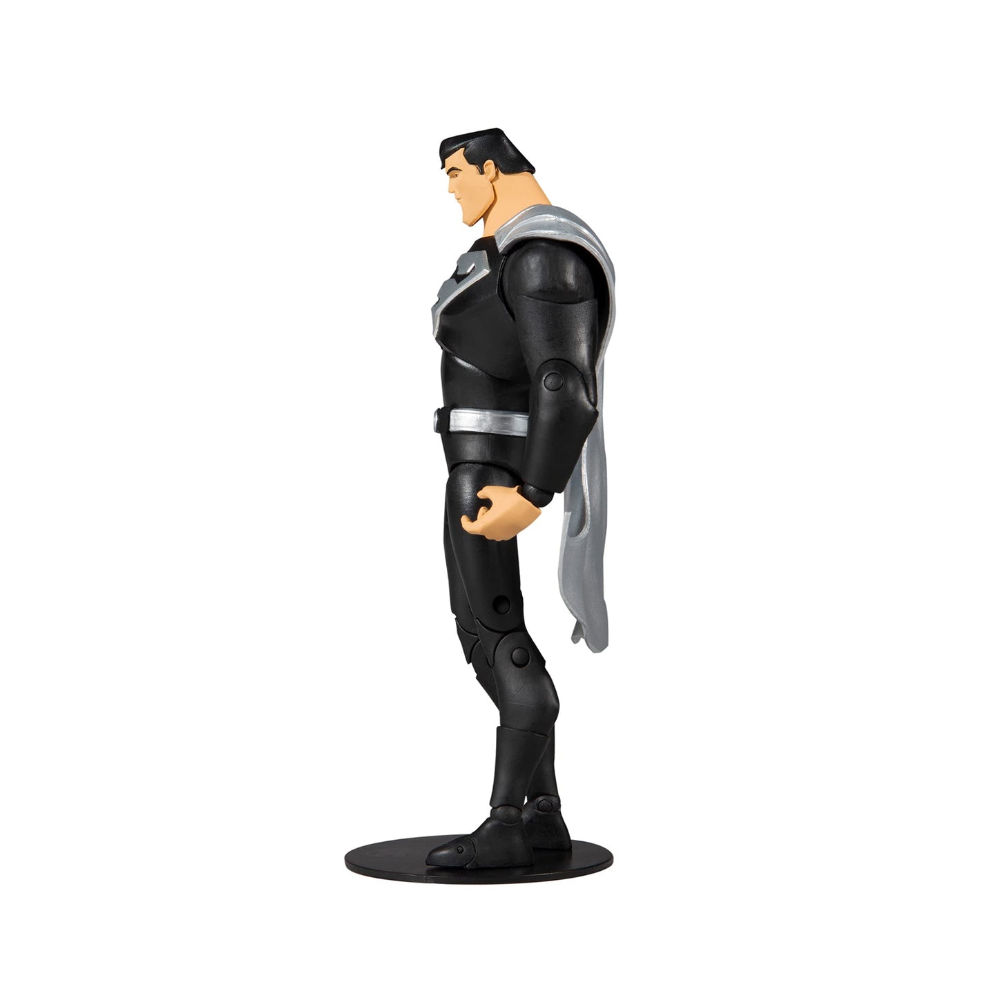 McFarlane Toys DC Multiverse Superman Black Suit Variant (Superman: The Animated Series) 7 Action Figure with Accessories