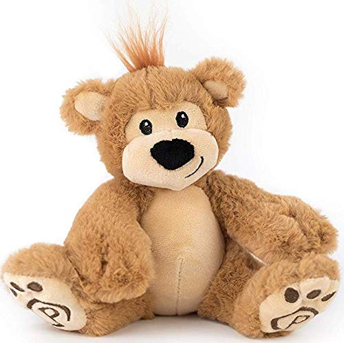 Plushible Pawley The Teddy Bear Stuffed Animal - Plush Stuffed Animal With Embroidered Details - Soft & Snuggly Stuffed Animals