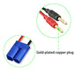 Woodguilin Ec3 Connector Plug,Ec3 Male Connector To 4Mm Banana Connector Battery Charger Adapter With 12Awg 30Cm Cable Wire For