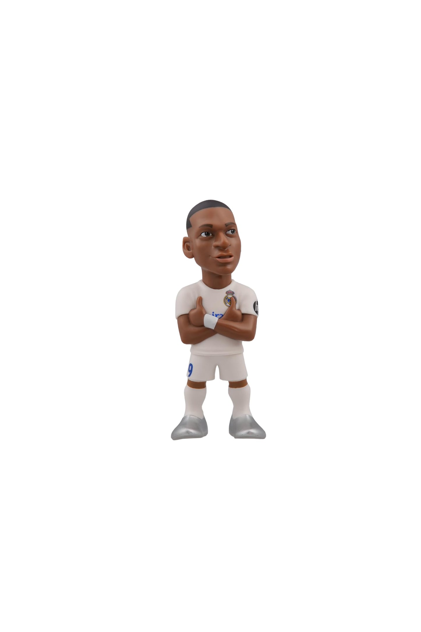 MINIX COLLECTIBLE FIGURINES Kylian Mbappé Figurine - 12 cm Blue Plastic, Model MN18451
