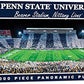 Penn State Stadium Panoramic - 50 Yard Line