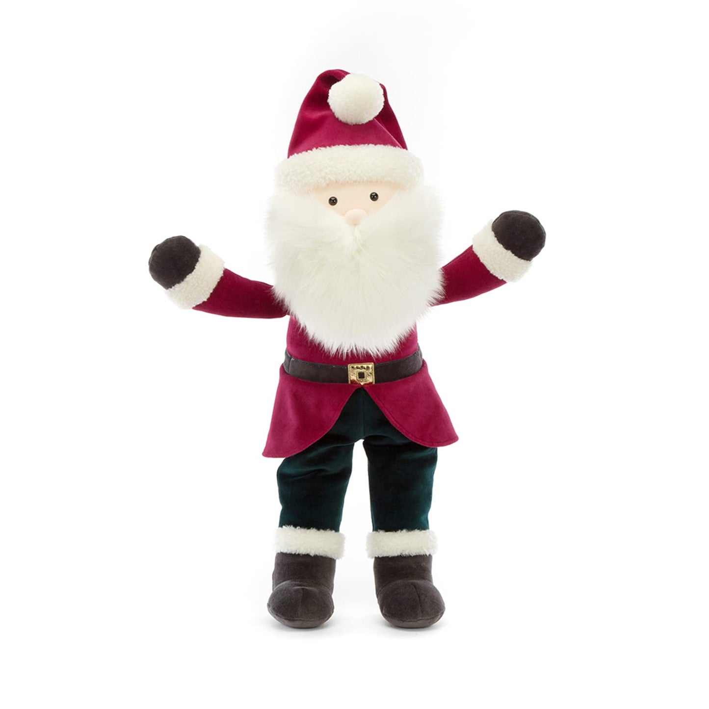 Jellycat Jolly Santa Stuffed Toy, Huge 23.5 Inches | Christmas Plush Toy D  Cor