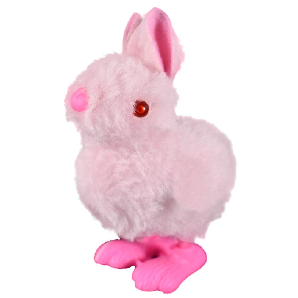 Novelty Giant Www.Noveltygiant.Com Wind Up Hopping Bunny Easter Egg Bunny 2 Pack (Pink)