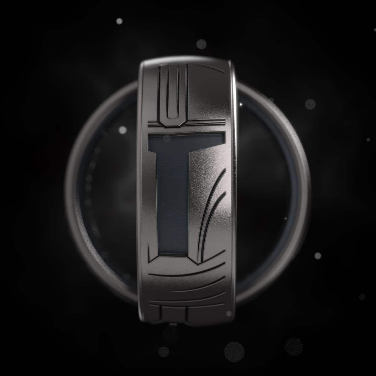 Enso Rings Etched Star Wars Characters - Classic Silicone Ring - Mandalorian - Size 12