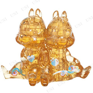 Hanayama Chip & Dale Crystal Gallery 3D Jigsaw Puzzle 46 Piece
