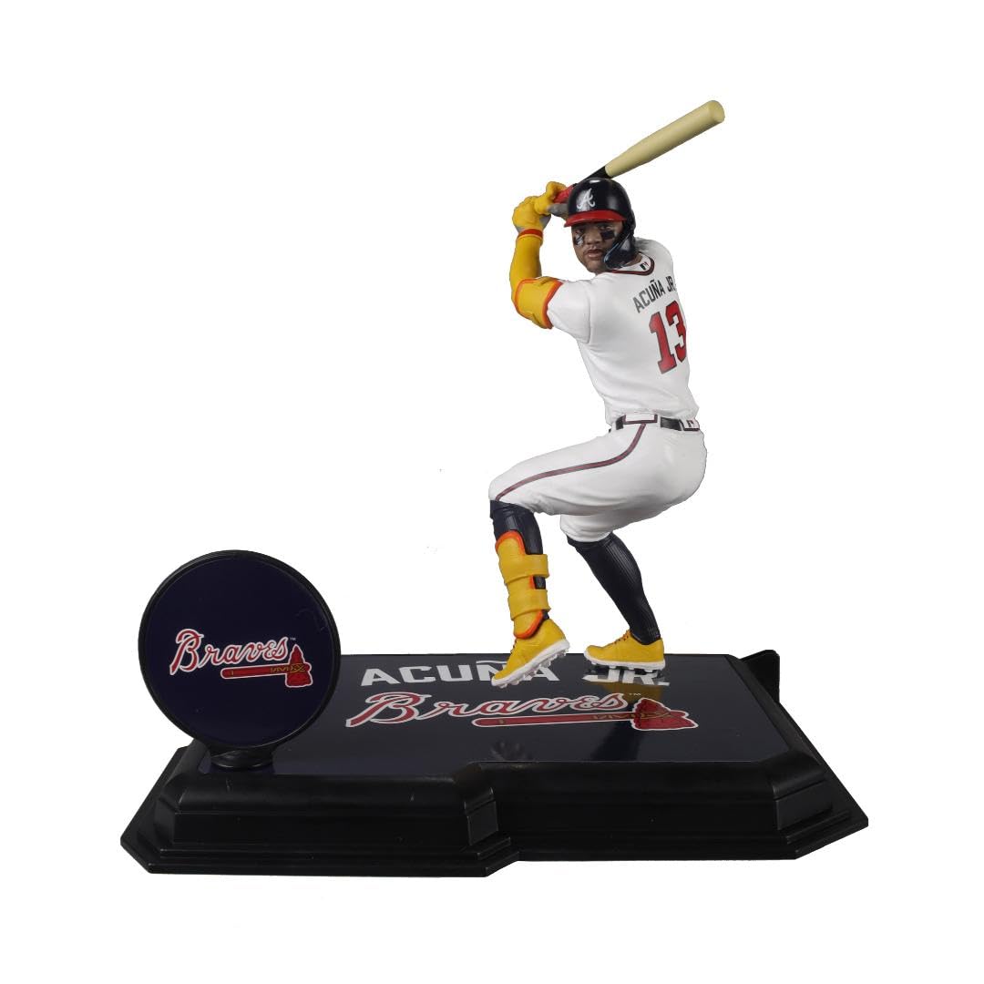 Mcfarlane Ronald Acuna Jr. (Atlanta Braves) Mlb 7'''' Figure Sportspicks, Os