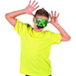 Metallic Half-Masks (24 pieces)-Masquerade Masks, Mardi Gras, Party Supplies