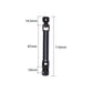 AIMROCK Metal CVD Adjustable Drive Shaft w/Wrench Upgrade Parts for 1/10 SCX10 D90 RC Crawler Truck (116mm)