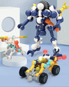 EXOMOON Toys Vehicles Building Blocks Creative Model Educational Construction Toys Preschool Learning Toys Engineering Creative 