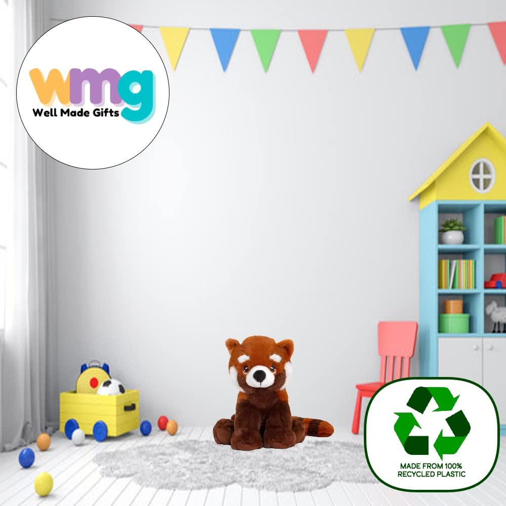 100% Recycled Plush Eco Toys (Red Panda)