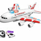 Jack Royal 4Channel Remote Aeroplane Boing Rc Airbus Toy With Light Music Airplane For Kids4Channel Remote Aeroplane Rc Aerobus 