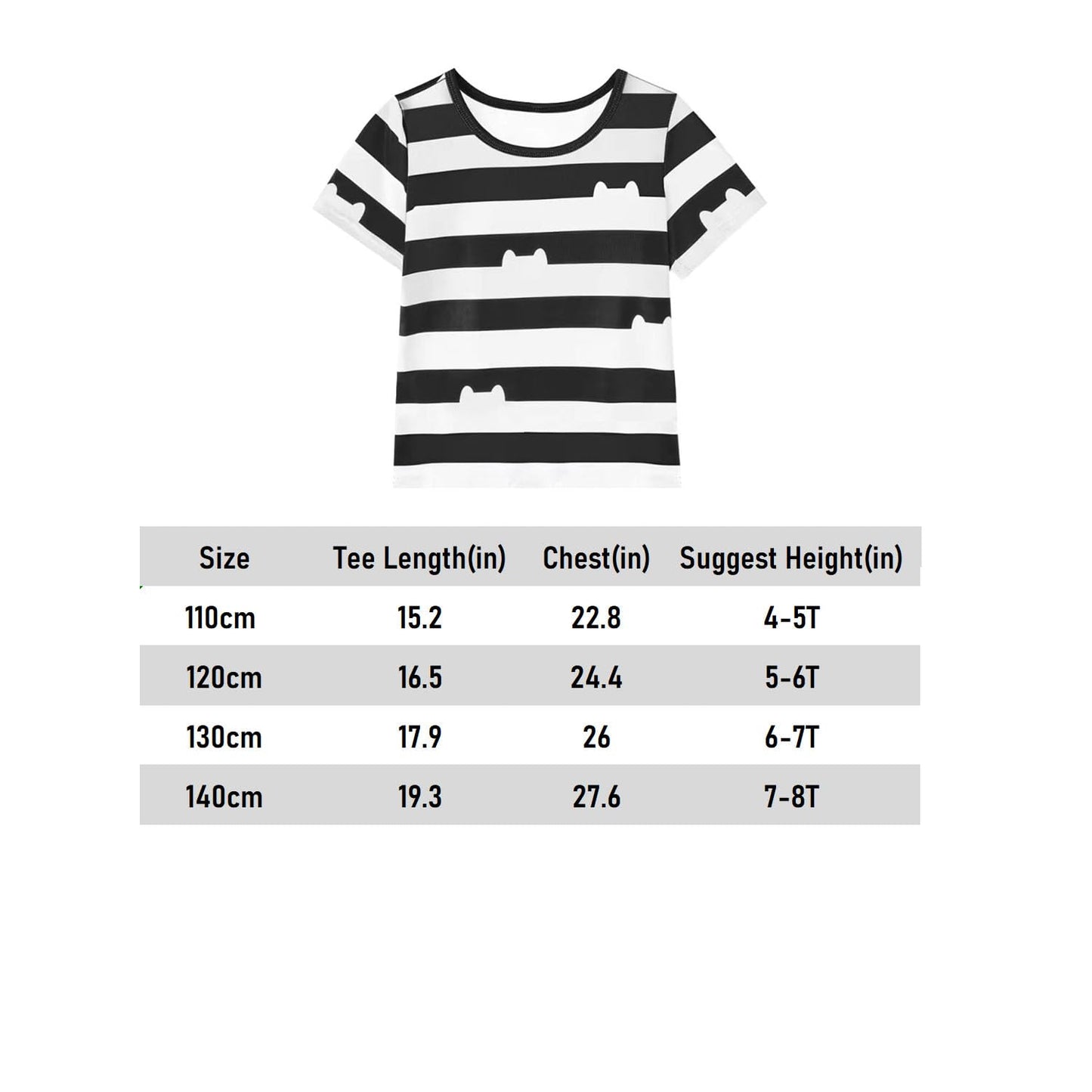Yodison Girls Cat Dollhouse Cosplay Costume Short Sleeve Graphic T-Shirts