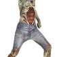 Morphsuits Kids Zombie Monster Costume - Large 4'-4'6 / 10-12 Years
