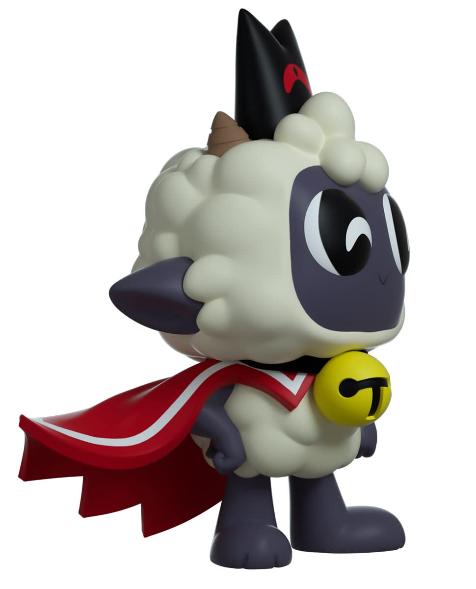 Youtooz Lamb 3.7 Vinyl Figure, Official Licensed Collectible from Cult of The Lamb Videogame, by Youtooz Cult of The Lamb Collec