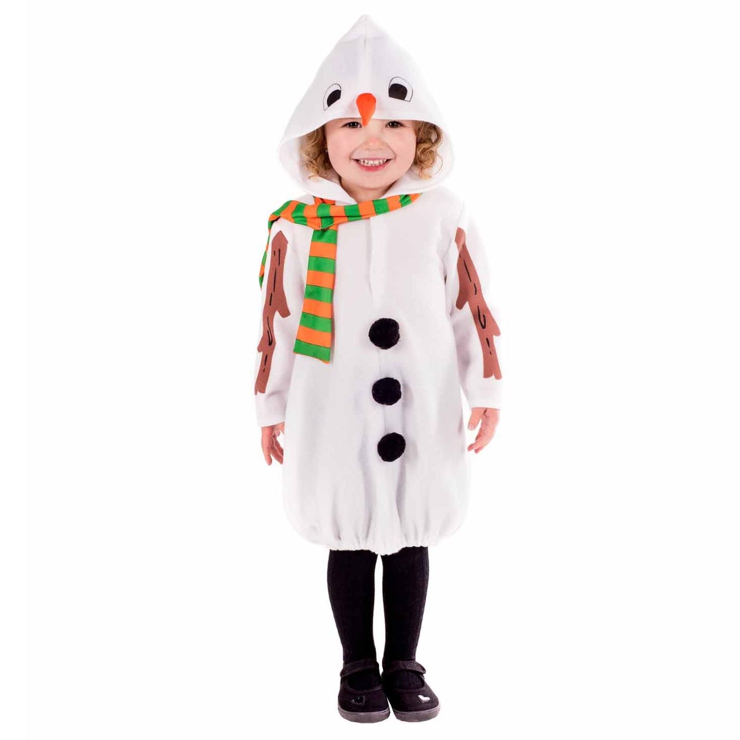 Fun Shack Toddler Snowman Costume Boys And Girls Winter Christmas Festive Christmas Costumes Toddler Size Small 1 To 2 Years