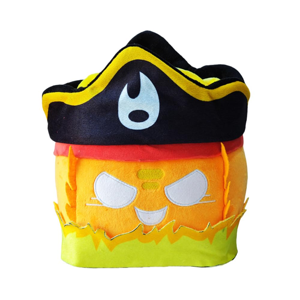 Bibhinn Blox Plush Kitsune Venom Buddha Toddlers Toys Fruit Plush For Easter Thanksgiving Birthday (Flame)