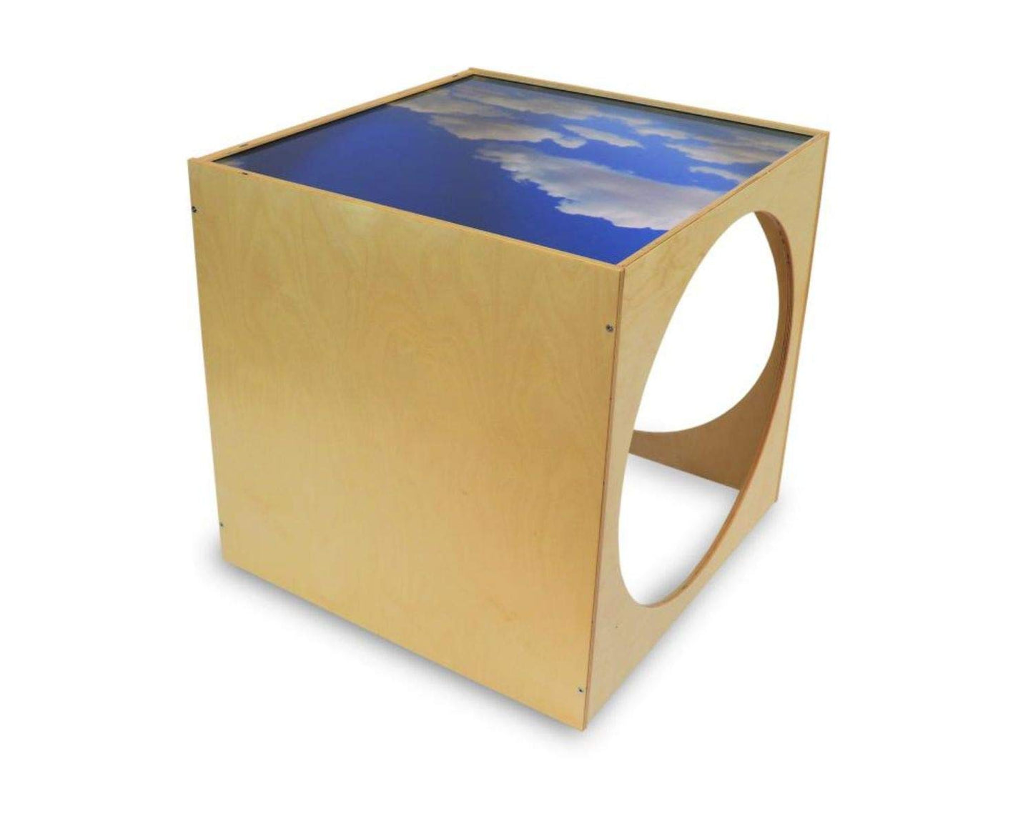 Whitney Brothers WB0212: Acrylic Top Play House Cube, Natural UV