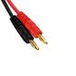 FLY RC 2 Pack XT90 Charging Cable XT90 to 4.0mm Banana Connector Adapter Charger Wire 30cm 11.8inch 12awg Lipo Battery Charge Le