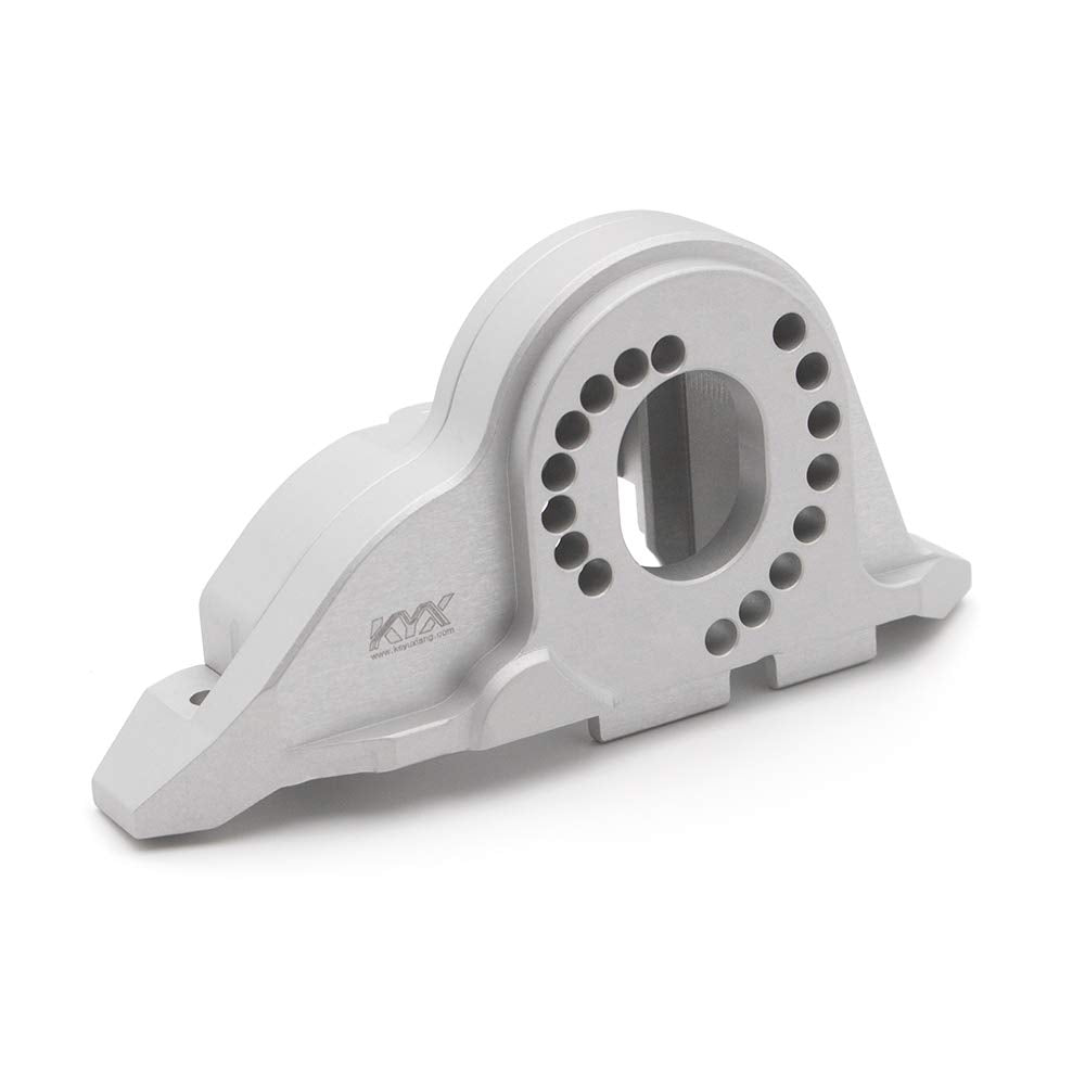 KYX Racing CNC Aluminum Alloy Motor Mount Base Bracket Upgrades Parts Accessories for RC Crawler Car Traxxas TRX4 TRX-4