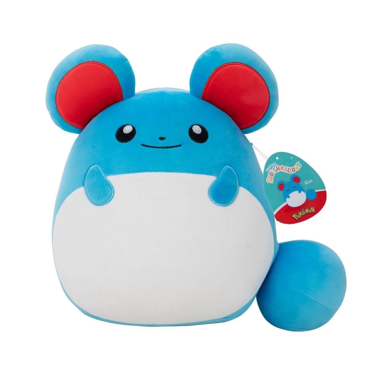 Squishmallows Pokemon 25cm Marill Plush Toy Pokemon Toy