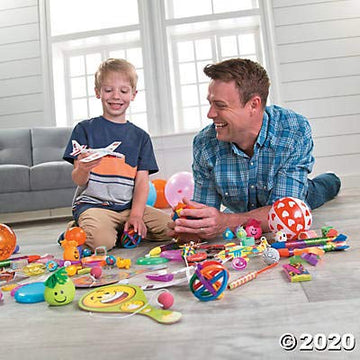 Mega Bendable Toy Bulk Assortment | 100 Pieces | Favors, Giveaways, Rewards, Gifts, Takeaways, Kids Birthday, Animal Theme, Vac